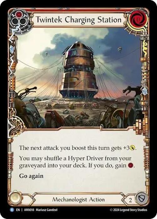 Twintek Charging Station [AMX018] (Armory Deck: Maxx Nitro) | Good Games Cannington