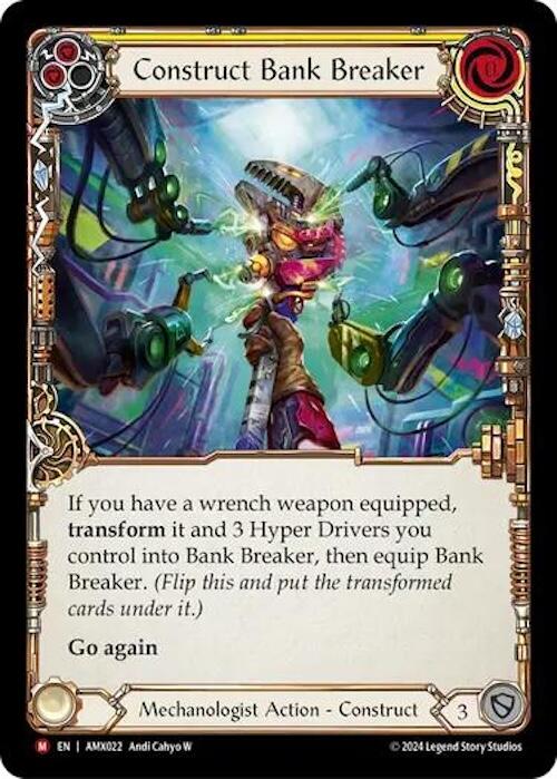 Construct Bank Breaker [AMX022] (Armory Deck: Maxx Nitro) | Good Games Cannington