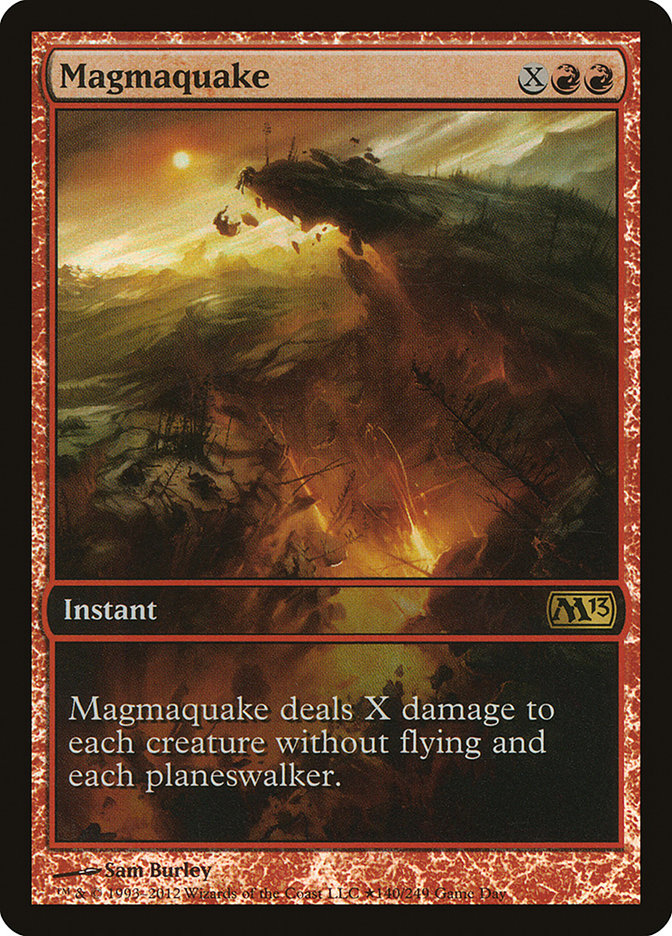 Magmaquake (Game Day) [Magic 2013 Promos] | Good Games Cannington