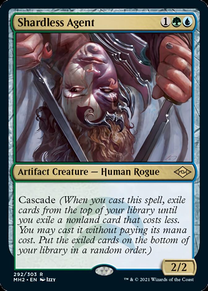 Shardless Agent (Foil Etched) [Modern Horizons 2] | Good Games Cannington