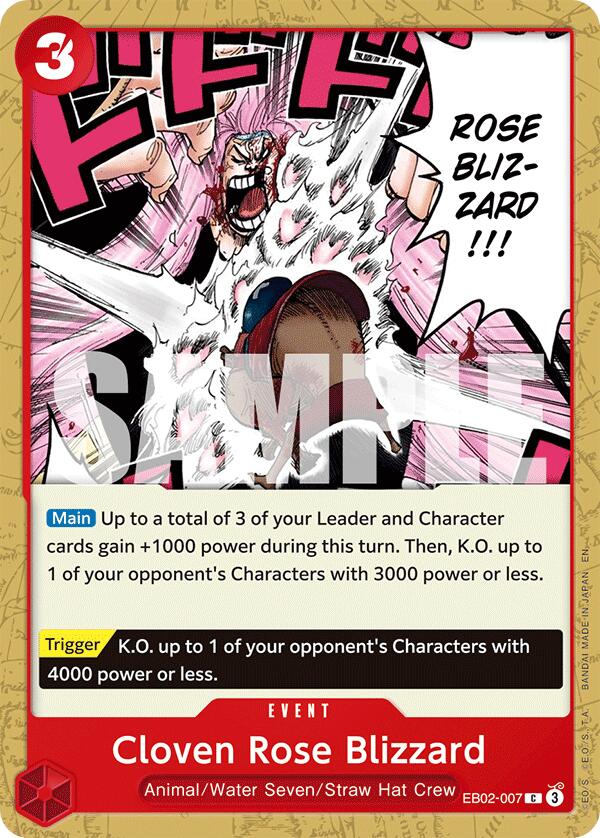 Cloven Rose Blizzard [Extra Booster: Anime 25th Collection] | Good Games Cannington