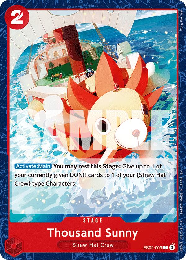 Thousand Sunny [Extra Booster: Anime 25th Collection] | Good Games Cannington