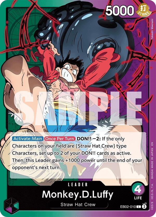 Monkey.D.Luffy (010) [Extra Booster: Anime 25th Collection] | Good Games Cannington
