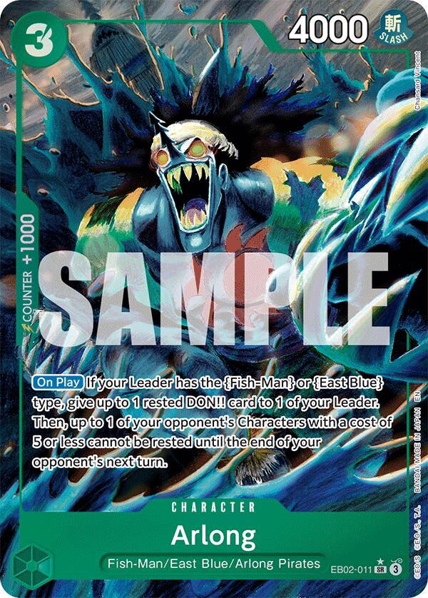Arlong (Alternate Art) [Extra Booster: Anime 25th Collection] | Good Games Cannington