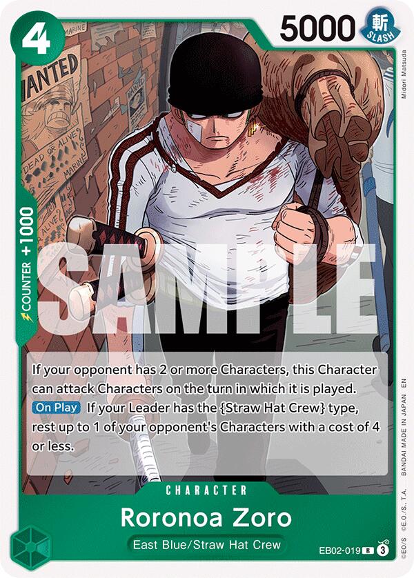 Roronoa Zoro [Extra Booster: Anime 25th Collection] | Good Games Cannington