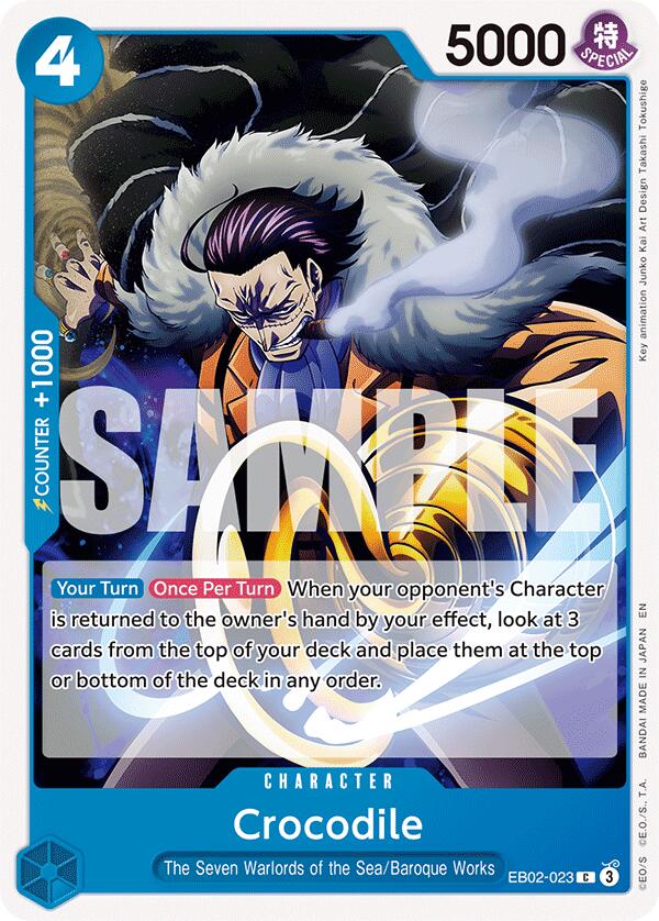 Crocodile [Extra Booster: Anime 25th Collection] | Good Games Cannington