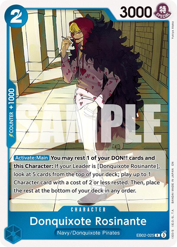 Donquixote Rosinante [Extra Booster: Anime 25th Collection] | Good Games Cannington