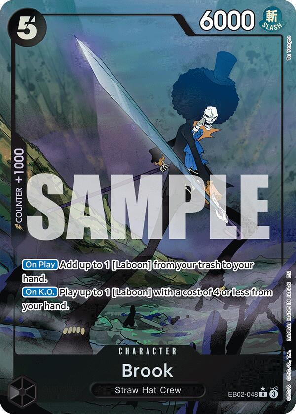 Brook (Alternate Art) [Extra Booster: Anime 25th Collection] | Good Games Cannington