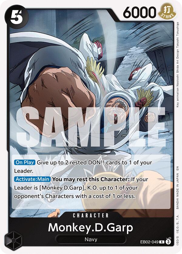 Monkey.D.Garp [Extra Booster: Anime 25th Collection] | Good Games Cannington