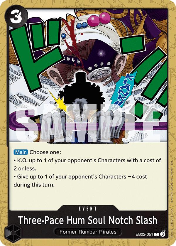 Three-Pace Hum Soul Notch Slash [Extra Booster: Anime 25th Collection] | Good Games Cannington