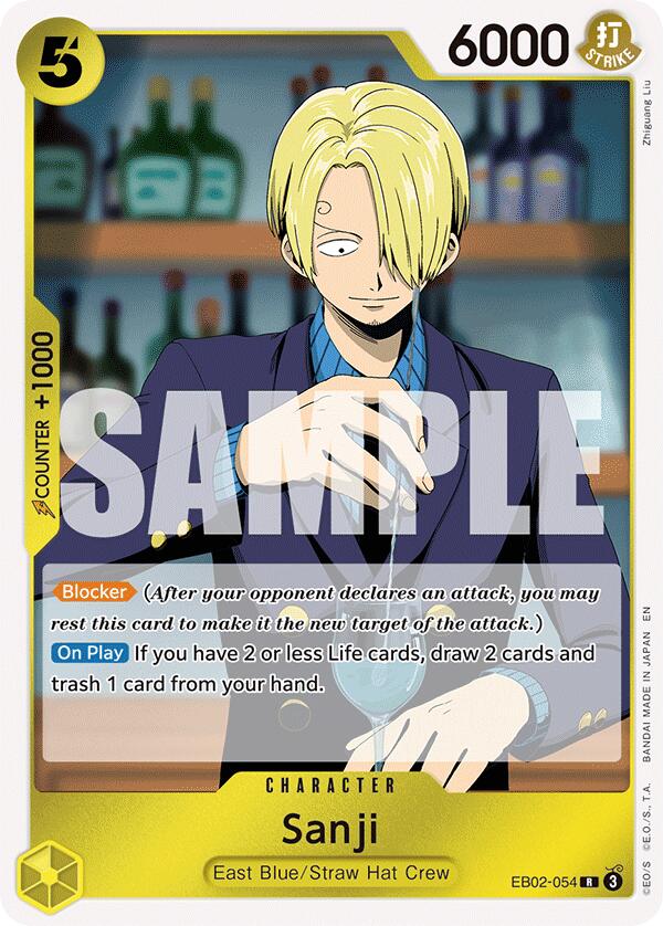 Sanji [Extra Booster: Anime 25th Collection] | Good Games Cannington