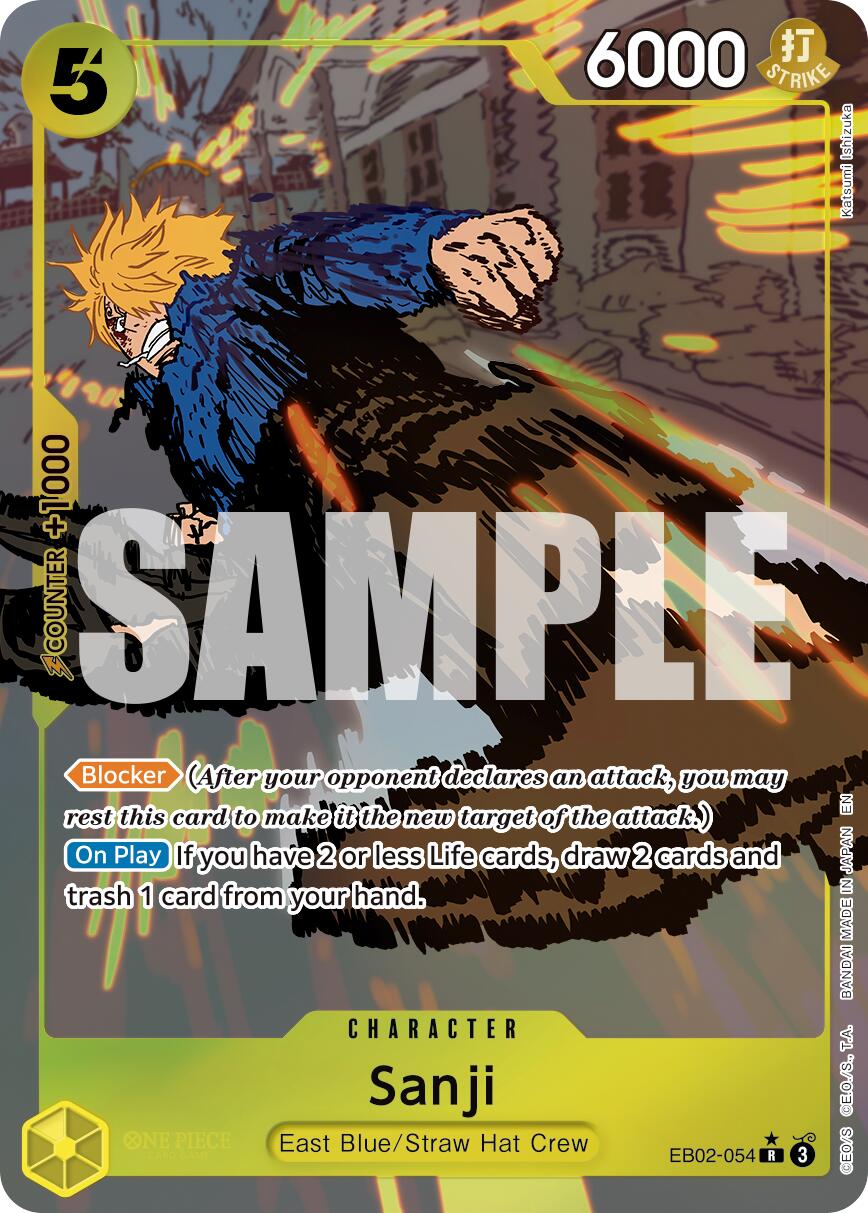Sanji (Alternate Art) [Extra Booster: Anime 25th Collection] | Good Games Cannington