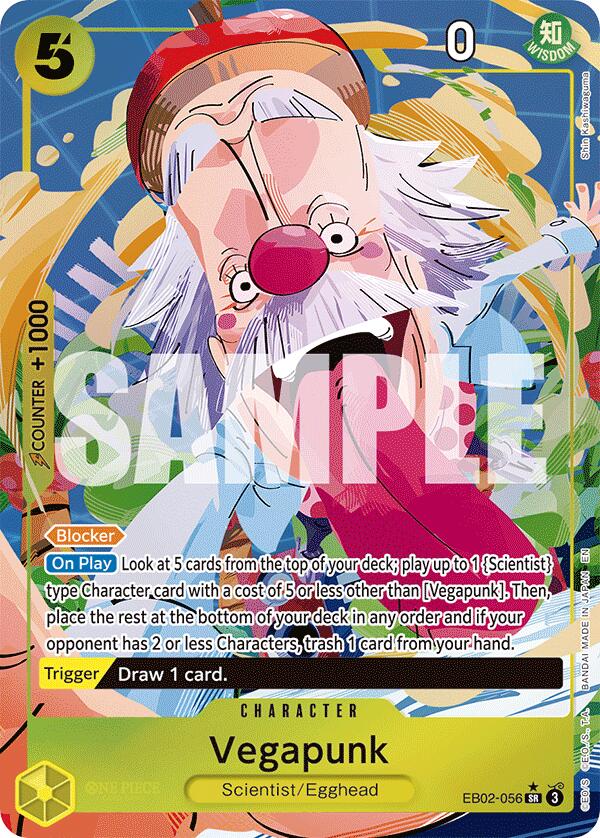 Vegapunk (Alternate Art) [Extra Booster: Anime 25th Collection] | Good Games Cannington