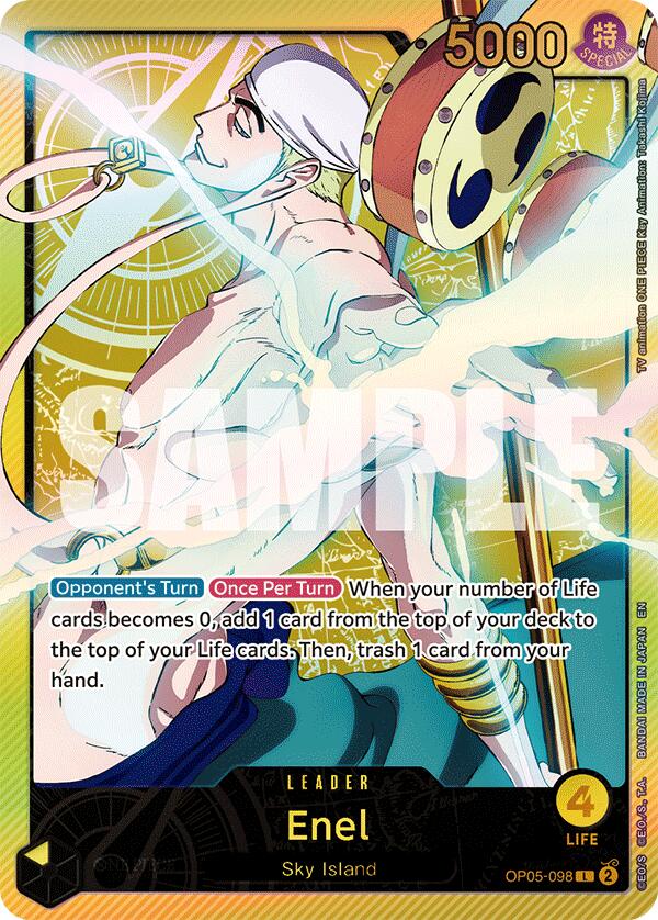 Enel (SPR) [Extra Booster: Anime 25th Collection] | Good Games Cannington