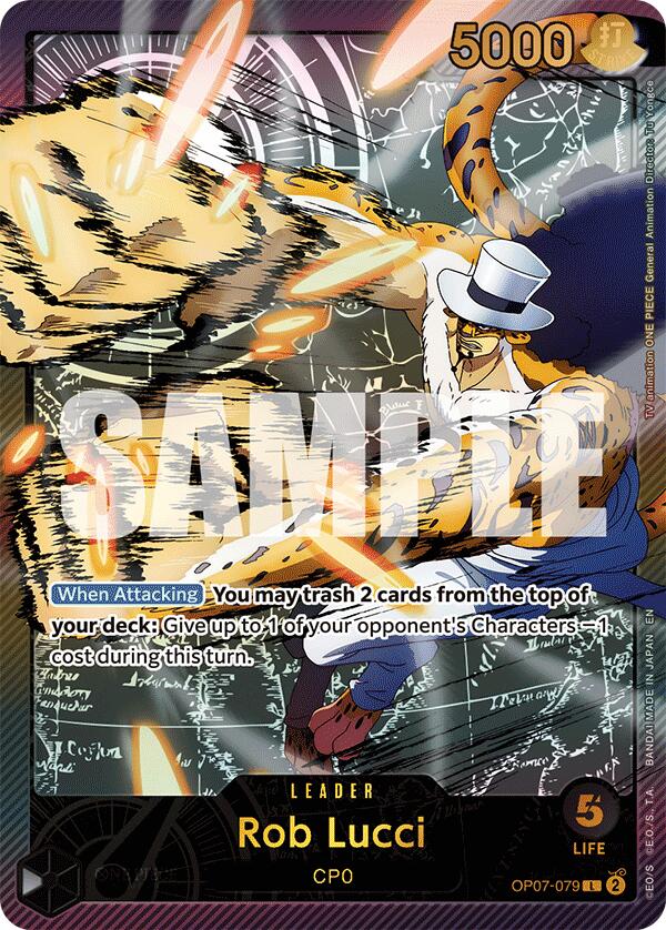 Rob Lucci (SPR) [Extra Booster: Anime 25th Collection] | Good Games Cannington