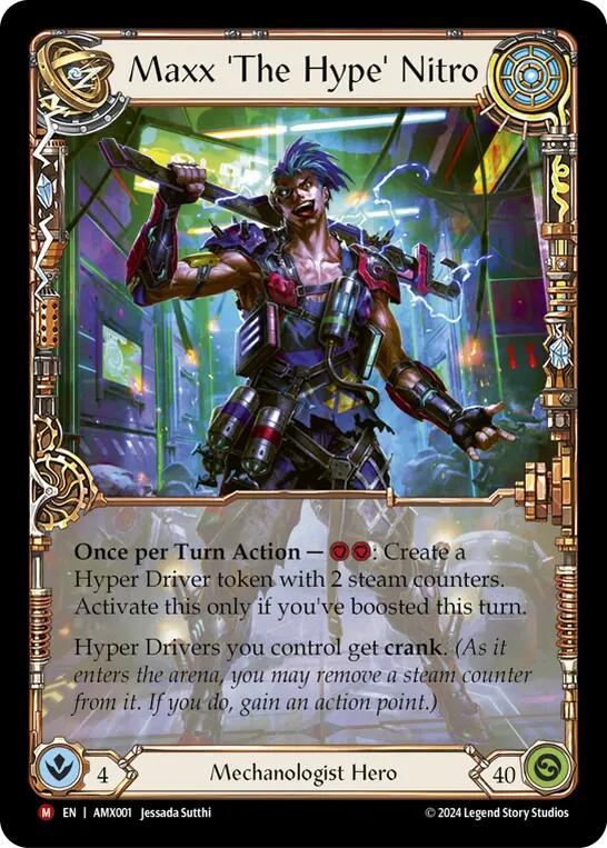 Maxx 'The Hype' Nitro [AMX001] (Armory Deck: Maxx Nitro) | Good Games Cannington