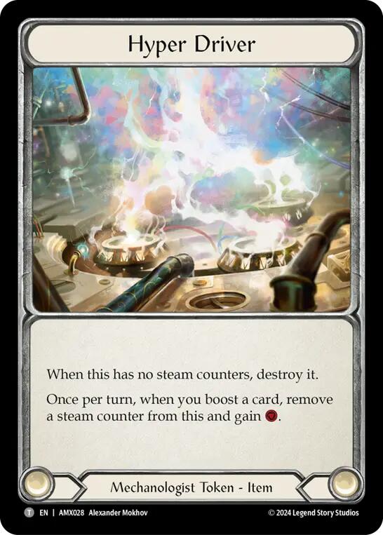Hyper Driver [AMX028] (Armory Deck: Maxx Nitro) | Good Games Cannington