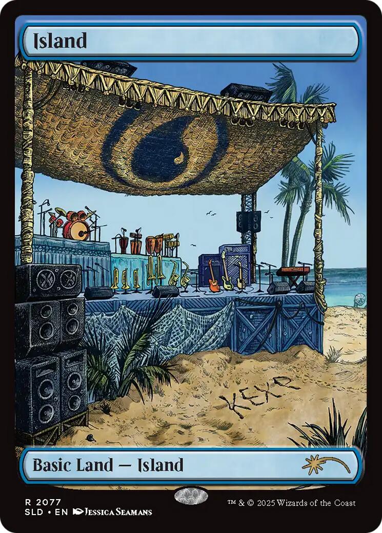 Island (2077) [Secret Lair Drop Series] | Good Games Cannington