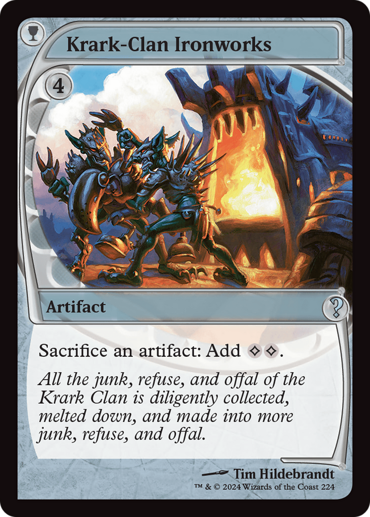 Krark-Clan Ironworks (Future Sight) [Mystery Booster 2] | Good Games Cannington
