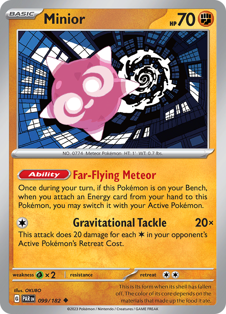 Minior (099/182) [Scarlet & Violet: Paradox Rift] | Good Games Cannington