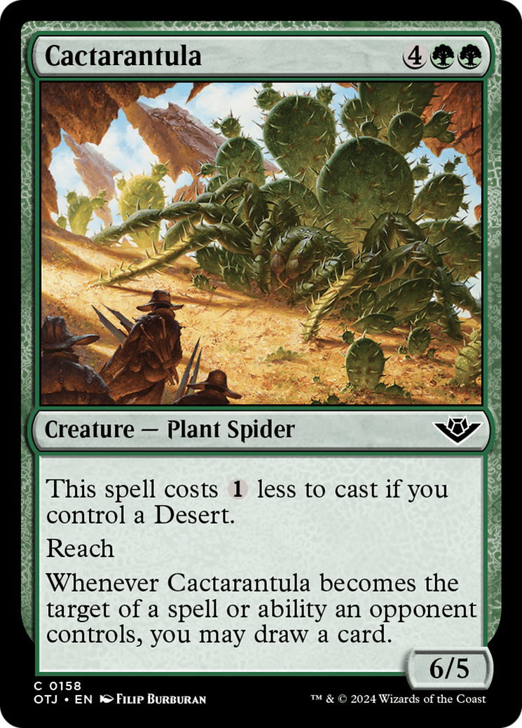 Cactarantula [Outlaws of Thunder Junction] | Good Games Cannington