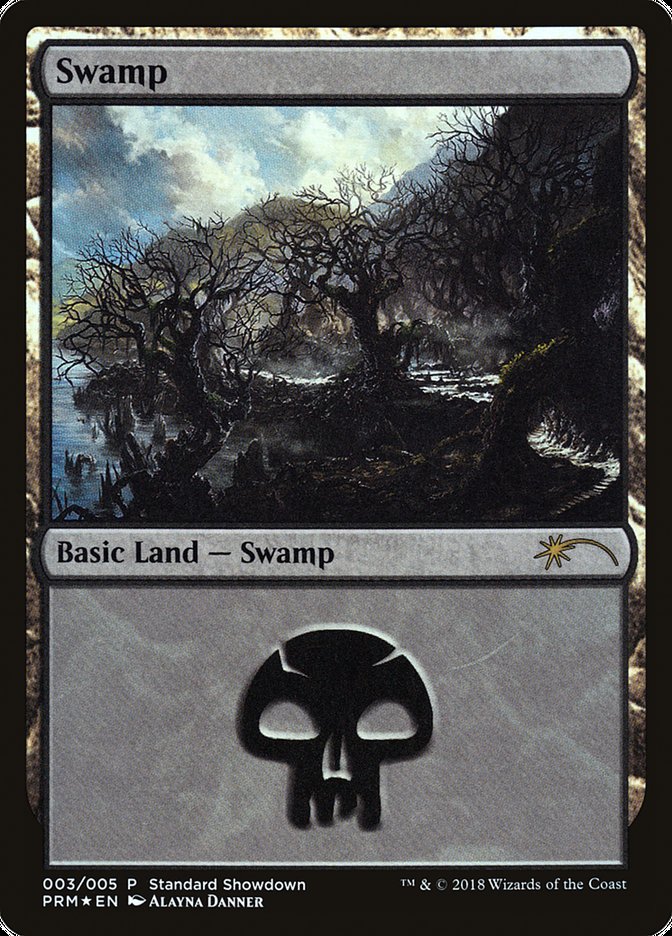 Swamp (Alayna Danner) [Standard Showdown Promos] | Good Games Cannington