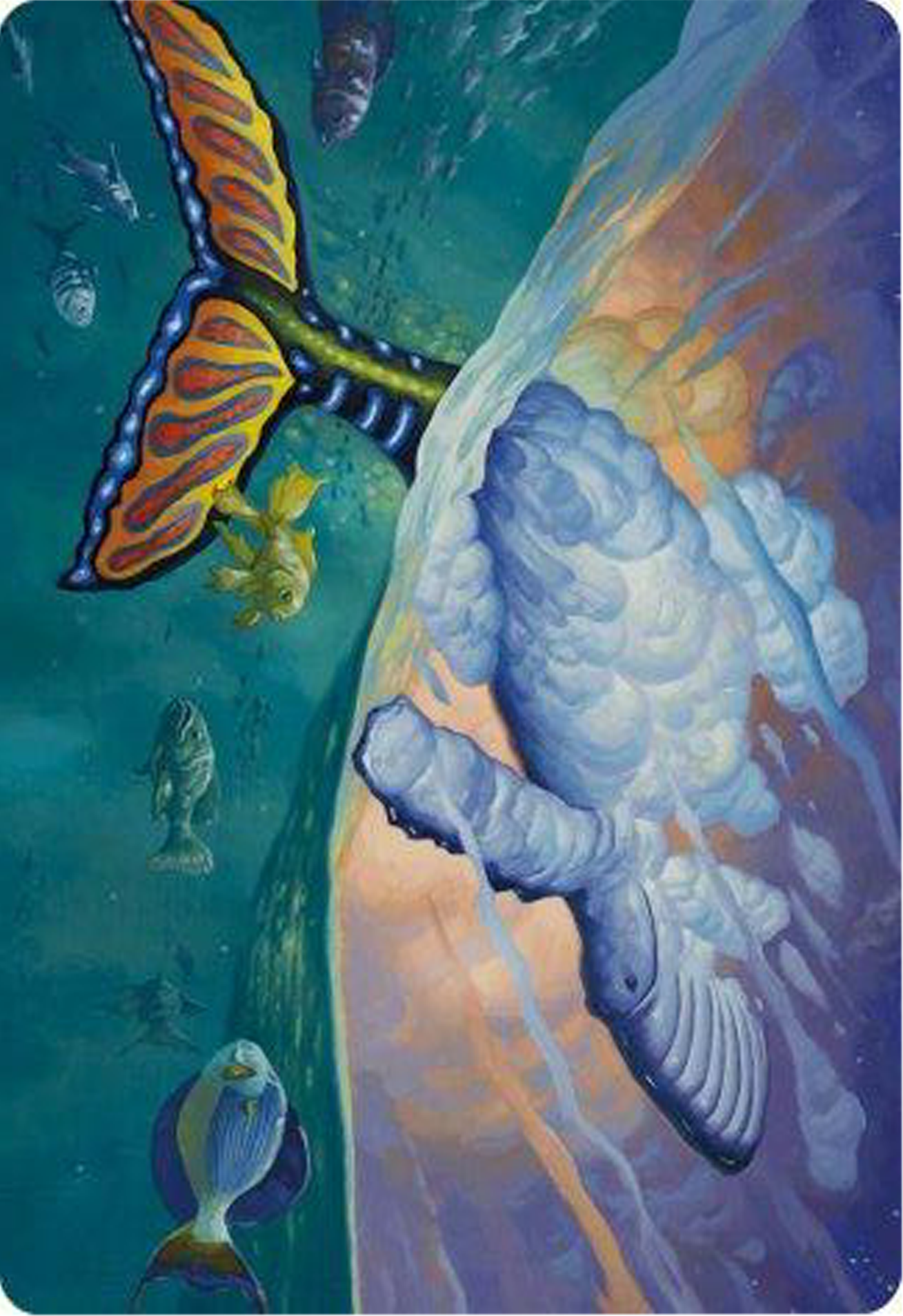 Dreamtide Whale Art Card [Modern Horizons 3 Art Series] | Good Games Cannington