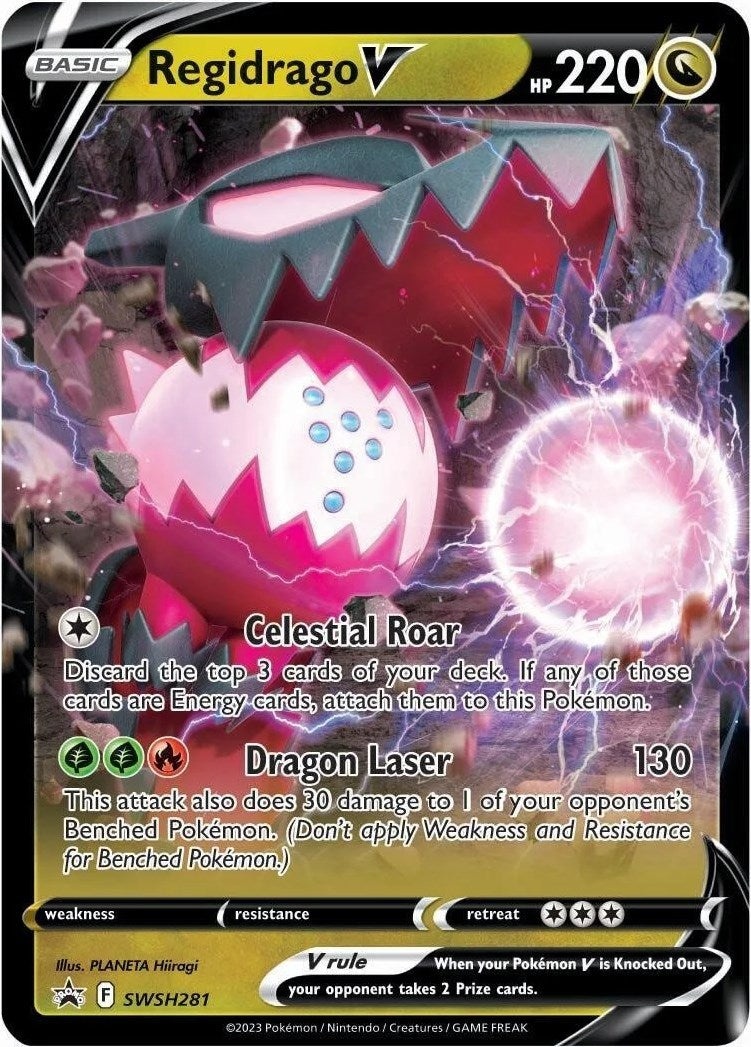 Regidrago V (SWSH281) [Sword & Shield: Black Star Promos] | Good Games Cannington