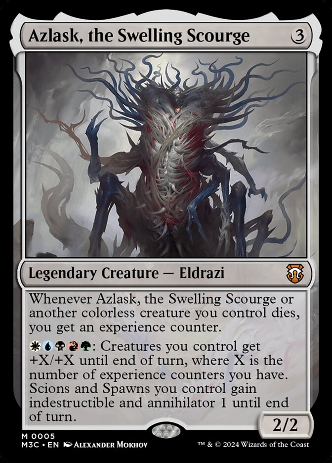 Azlask, the Swelling Scourge 5/411 (Commander: Modern Horizons 3)  - Foil | Good Games Cannington