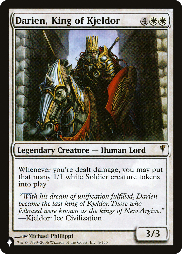 Darien, King of Kjeldor [The List] | Good Games Cannington