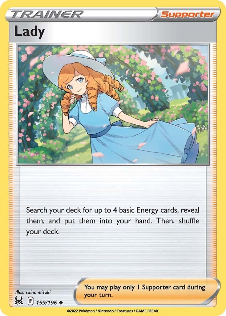 Lady (159/196) [Sword & Shield: Lost Origin] | Good Games Cannington