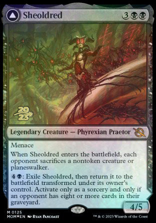 Sheoldred // The True Scriptures [March of the Machine Prerelease Promos] | Good Games Cannington