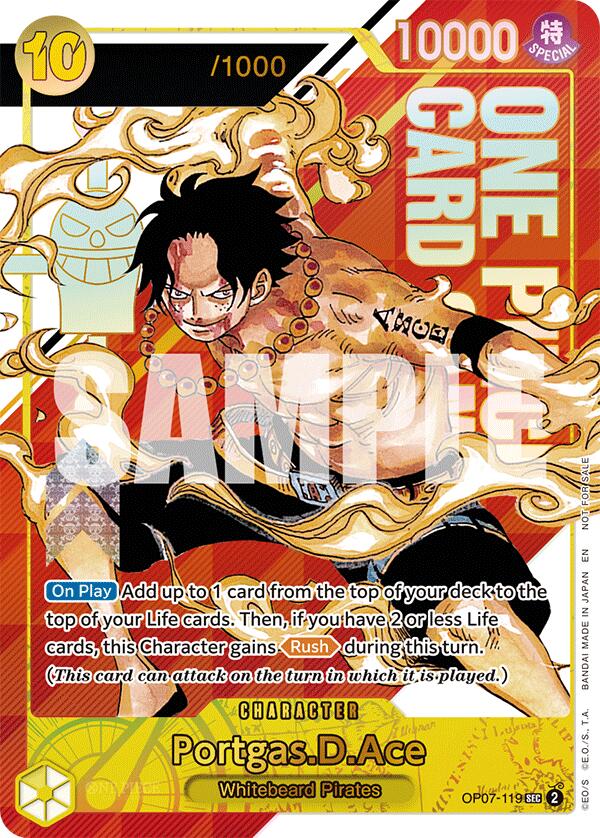 Portgas.D.Ace (Serial Numbered) [One Piece Promotion Cards] | Good Games Cannington