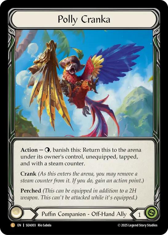 Polly Cranka (Rainbow Foil) [SEA003] (High Seas)  Rainbow Foil | Good Games Cannington