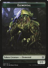 Elemental (008) // Elemental (010) Double-Sided Token [Zendikar Rising Commander Tokens] | Good Games Cannington
