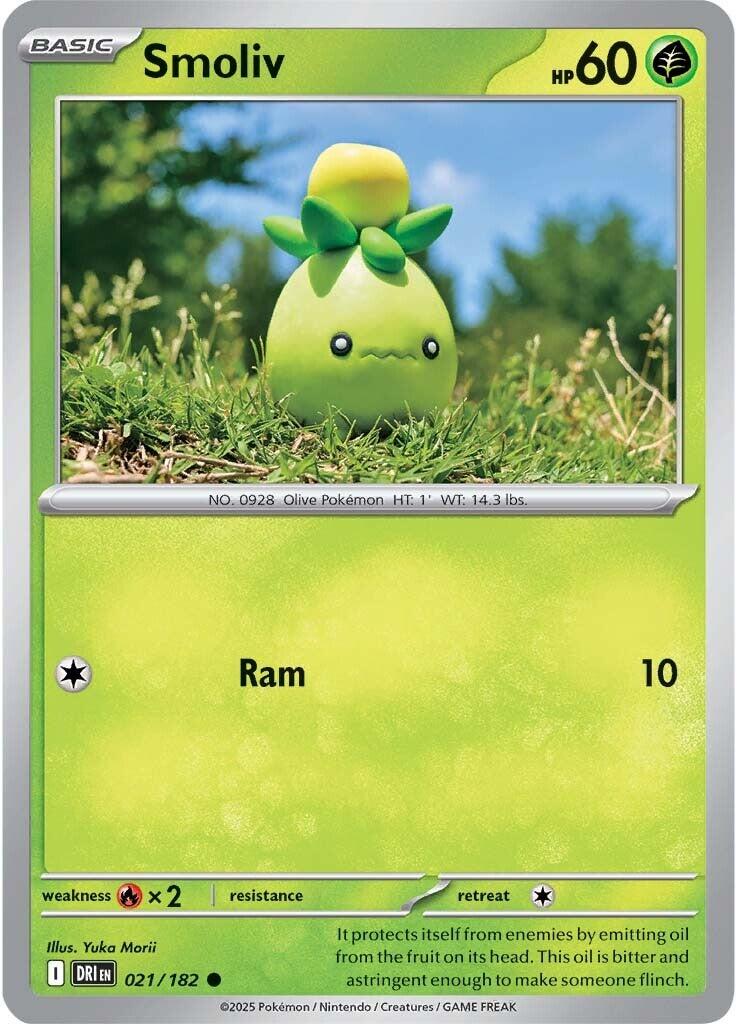 Smoliv (021/182) [Scarlet & Violet: Destined Rivals] | Good Games Cannington
