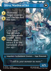 Jill, Shiva's Dominant // Shiva, Warden of Ice (Borderless) (Surge Foil) [FINAL FANTASY] | Good Games Cannington