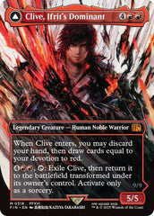 Clive, Ifrit's Dominant // Ifrit, Warden of Inferno (Borderless) (0318) [FINAL FANTASY] | Good Games Cannington
