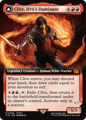 Clive, Ifrit's Dominant // Ifrit, Warden of Inferno (Extended Art) [FINAL FANTASY] | Good Games Cannington