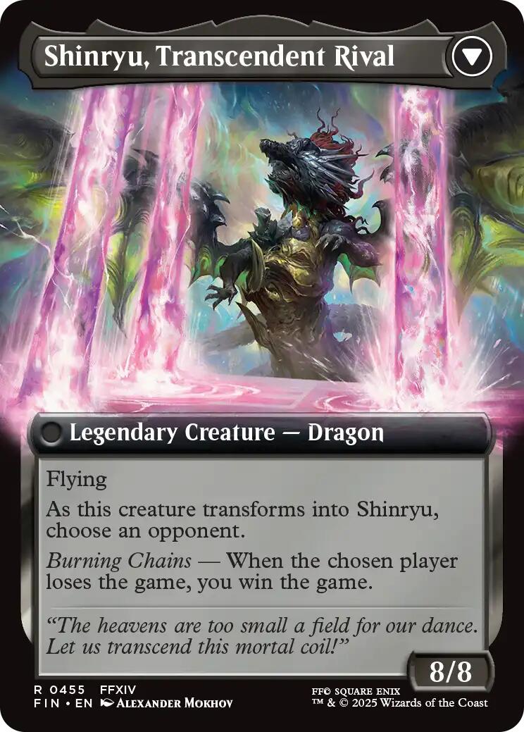 Zenos yae Galvus // Shinryu, Transcendent Rival (Extended Art) [FINAL FANTASY] | Good Games Cannington