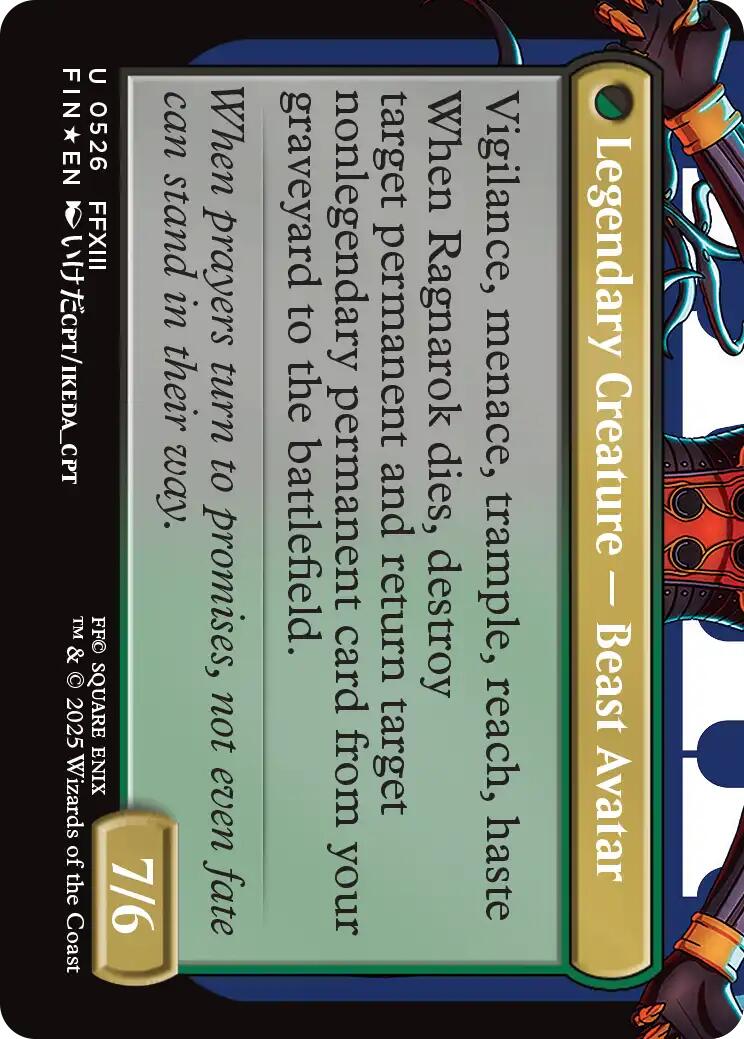 Fang, Fearless l'Cie (Borderless) (Surge Foil) [FINAL FANTASY] | Good Games Cannington