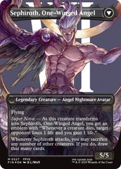 Sephiroth, Fabled SOLDIER // Sephiroth, One-Winged Angel (Borderless) (Surge Foil) [FINAL FANTASY] | Good Games Cannington