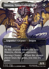 Zenos yae Galvus // Shinryu, Transcendent Rival (Borderless) (Surge Foil) [FINAL FANTASY] | Good Games Cannington