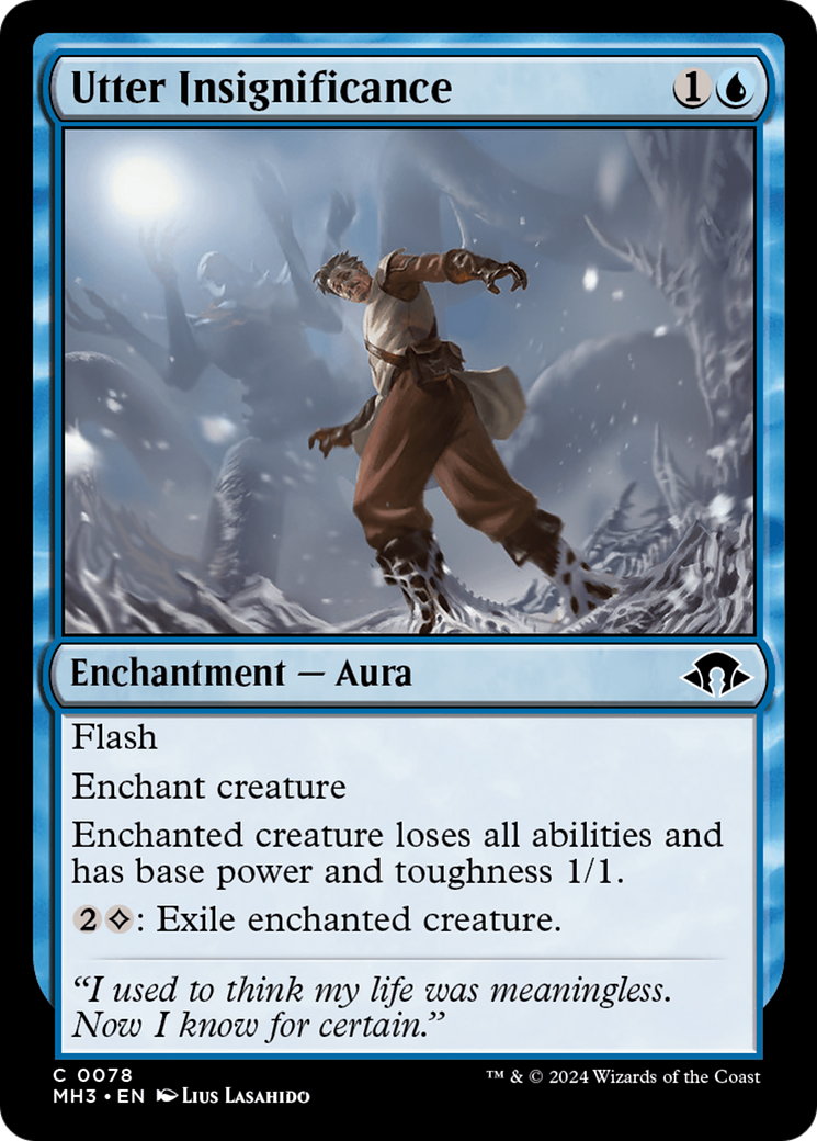 Utter Insignificance [Modern Horizons 3] | Good Games Cannington
