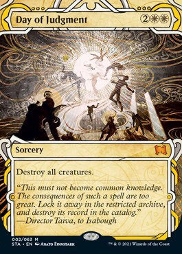 Day of Judgment (Foil Etched) [Strixhaven: School of Mages Mystical Archive] | Good Games Cannington