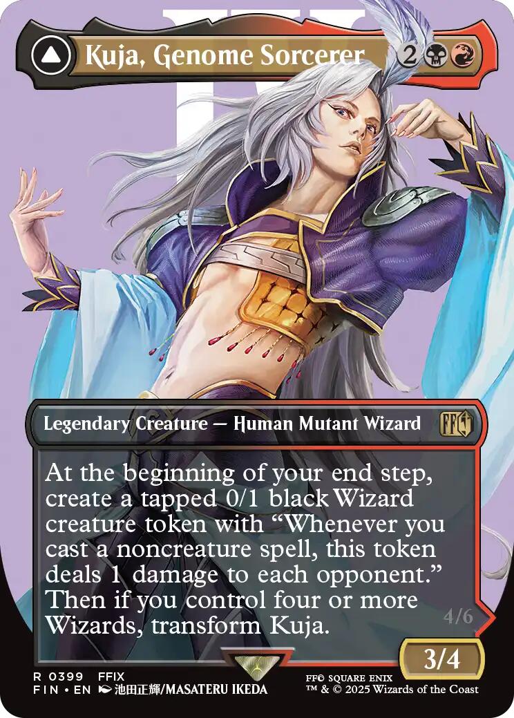 Kuja, Genome Sorcerer // Trance Kuja, Fate Defied (Borderless) [FINAL FANTASY] | Good Games Cannington