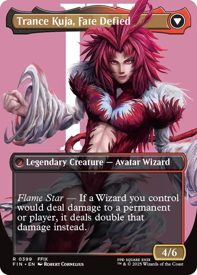Kuja, Genome Sorcerer // Trance Kuja, Fate Defied (Borderless) [FINAL FANTASY] | Good Games Cannington