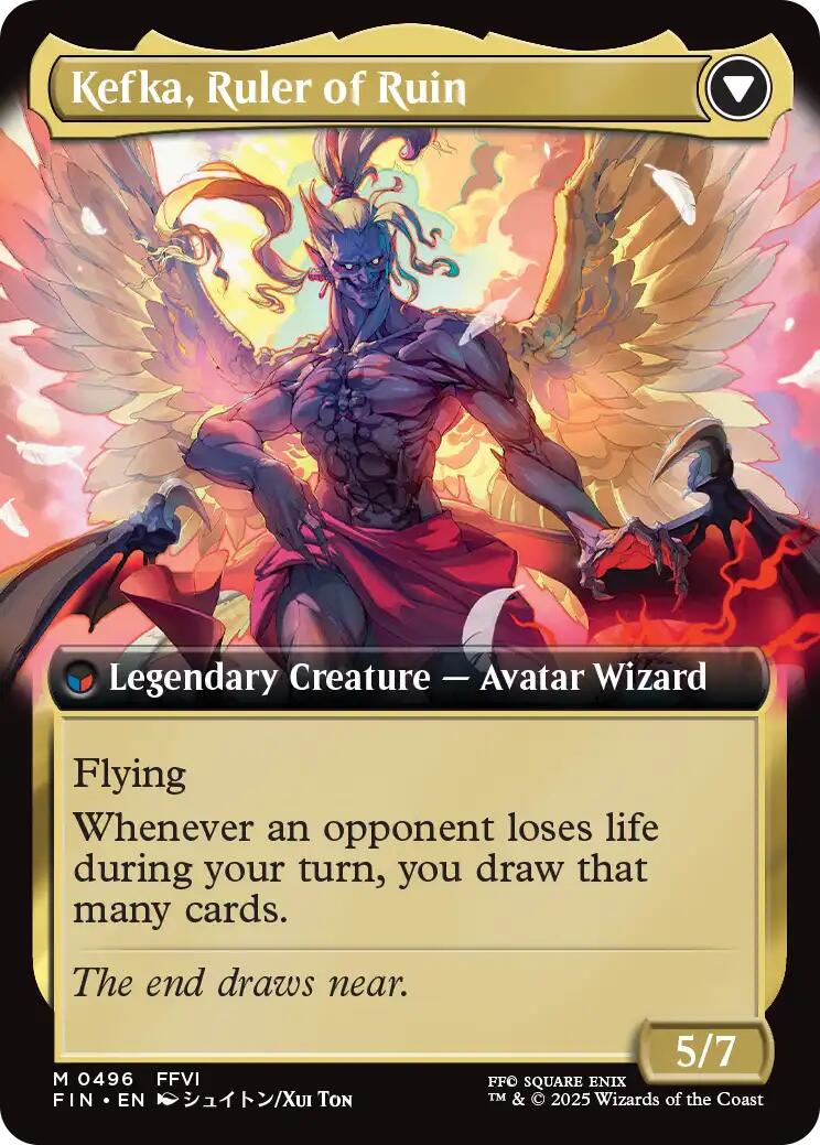 Kefka, Court Mage // Kefka, Ruler of Ruin (Extended Art) [FINAL FANTASY] | Good Games Cannington