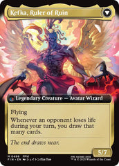 Kefka, Court Mage // Kefka, Ruler of Ruin (Extended Art) [FINAL FANTASY] | Good Games Cannington