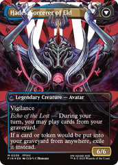 Emet-Selch, Unsundered // Hades, Sorcerer of Eld (Borderless) (Surge Foil) [FINAL FANTASY] | Good Games Cannington